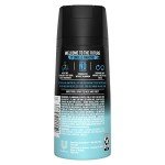 AXE Dual Action Body Spray Deodorant for Long Lasting Odor Protection Cool Ocean All Day Fresh Scent Mens Deodorant Formulated Without Aluminum, 4 Oz (Pack of 4)