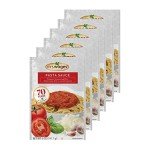 Mrs. Wages Pasta Sauce Canning Mix, Easy-To-Use, Simple Homemade Pasta Sauce, Great Flavor, Easy To Freeze or Serve Fresh, 5 oz Packet (Value Pack of 6)