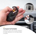 FUNBRO Small Pocket Knife Gift for Men, Keychain Box Cutter with 1.34inch Blade, Mini Folding Knives EDC Gadgets for Everyday Carry, Stocking Stuffers Gift for Adults Men Him