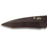 Master USA MU-1119GC Tactical Neck Knife, Black Blade, Cord-Wrapped Steel Handle, 6.75-Inch Overall, Grey Camo