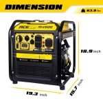 Aceup Energy 4500 Watt Inverter Generator 223CC, Gas Powered Generator for Camping, Home Use, RV-Ready EPA Compliant