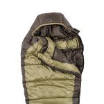 Coleman North Rim 0°F Big & Tall Sleeping Bag Cold-Weather Mummy Sleeping Bag for Adults No-Snag Zipper with Adjustable Hood for Warmth & Ventilation PFAS-Free
