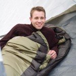 Coleman North Rim 0°F Big & Tall Sleeping Bag Cold-Weather Mummy Sleeping Bag for Adults No-Snag Zipper with Adjustable Hood for Warmth & Ventilation PFAS-Free