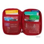 My Medic Sidekick - Camping Hiking and Backpacking First Aid Kit - 70 Items - HSA and FSA Eligible - Small Ifak Great for Travel or Motorcycle - Portable Emergency Kit – Red