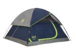 Coleman Sundome 3-Person Tent with Rainfly, Weatherproof Tent Sets Up in 10 Mins