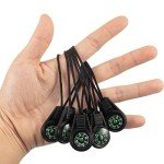 BBTO 100 Pieces Mini Survival Compass Outdoor Camping Hiking Pocket Compass Liquid Filled Mini Compass for Paracord Bracelet Necklace Key Chain