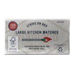 Diamond Strike on Box Large Kitchen Matches, 3 Boxes (Large, 900, Matches)