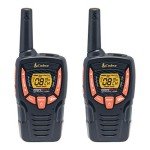 Cobra ACXT345 Weather-Resistant Walkie Talkies - Rechargeable, 22 Channels, Long Range 25-Mile Two-Way Radio Set (2-Pack)