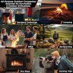 MAQIHAN Fire Starter - 30PACK Fire Plugs Fire Starter Survival Tool, Fire Starters for Campfires, Fire Starter Kit, Fire Starters for Survival, Fire Starter Sticks Fire Starters for Campfires Survival