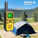 Profressional Walkie Talkies for Adults, Rechargeable Two Way Radios Long Range, 36 Channels 2 Way Emergency Radio with NOAA Weather Alert, Survival Gear and Equipment for Camping Hunting Hiking