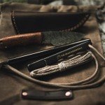 The Bear Essentials 6" x 1/2" Large Ferro Rod & Tungsten Striker - Fire Starter Survival Kit, Reflective Paracord, Waxed Hemp & Burlap Sack -20,000+ Strikes