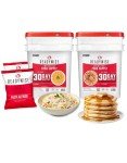 READYWISE - 30 Day, Emergency Food Supply, 298 Servings, 2 Buckets, Freeze-Dried, MRE, Camping, Hiking, Survival, Adventure Meal, 25-Year Shelf Life
