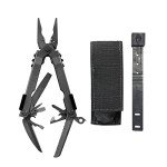 Gerber Gear Multi-Plier 600 - 14-in-1 Multitool with Sheath, Needlenose Pliers, Screwdriver, Serrated Knife, Wire Crimper, Bottle Opener, Can Opener & More - Made in USA - Black
