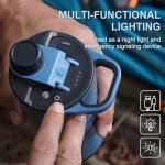 SurviMate Electric Water Purifier Survival,Portable Water Filter Bottle for Survival,0.01μm 22 Ounces with Emergency Lighting, NSF/ANSI 42&372 Certified,Bottle with Filter for Hiking, Camping, Travel