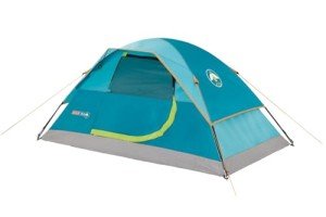 Coleman Kids Wonder Lake Tent 2-Person Glow-In-The-Dark Tent for Campsite Backyard or Indoor Use Sets Up in About 10 Minutes Rainfly Included