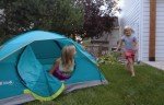 Coleman Kids Wonder Lake Tent 2-Person Glow-In-The-Dark Tent for Campsite Backyard or Indoor Use Sets Up in About 10 Minutes Rainfly Included