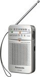 Panasonic RF-P50d Pocket AM/FM Radio Silver RF-P50D