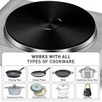 Hot Plate, CUSIMAX Electric Burner 1500W Hot Plate Cooking Single Burner Electric Stove with Heat-up in Seconds Adjustable Temperature Control Silver Stainless Steel Body, Your Kitchen Assistant