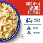 Mountain House Chicken & Mashed Potatoes | Freeze Dried Backpacking & Camping Food | 2 Servings | Gluten-Free