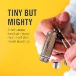 LEATHERMAN Micra: Keychain Multi-tool with Grooming Tools