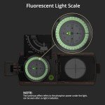 Anbte Waterproof Hiking Compass with Carry Bag