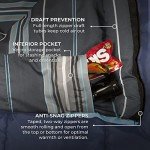 TETON Junior, 20 Degree Sleeping Bag. Finally, Sleeping Bag for Boys, Girls, all Kids, Warm and Comfortable; For all camping weather and built to last