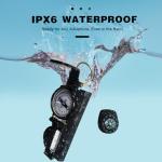 DonDofla Compass Hiking Survival Gear, Backpacking Field Scout Compas for Girl Boy, Durable Map Reading Geology Activities Hunting Camping Navigation