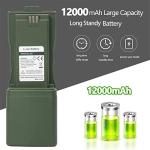 Baofeng Radio AR-152 Ham Radio Handheld 10W Long Range Rechargeable Military Grade Two Way Radio with Tactical Antenna and Programming Cable walkie talkies Full Set(2 Pack)