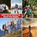 TYTDOUTER Carabiner Clip On Compass Keychain, Mini Pocket Compass for Hiking, Camping, Fishing, Portable Small Compass Survival, Lightweight Keychain Compass for Kids and Outdoor Adventures