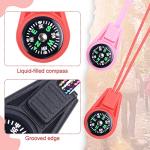 25 Pack Compass for Kids Bulk,Childrens Mini Compasses for Classroom,Boy Scout Compass Party Favor Pocket,Hiking and Survival