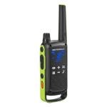 Motorola Solutions T803 Waterproof IP54 Two Way Radio Walkie Talkie 35 mi. Bluetooth w/Charging Dock 2-Pack (Lime Green)