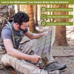 Tiny Pocket Survival Guide EDC Survival Kits Military Grade for Field Emergency, First Aid, Disaster, and Rural Urban Preparedness Fully Waterproof
