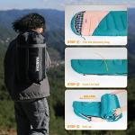 KANYAK Camping 32℉ Sleeping Bags for Adults Kids Teens Cold Weather Warm Sleeping Bag Winter for 3-4 Season Camping, Camping Gear Equipment, Traveling, and Outdoors…