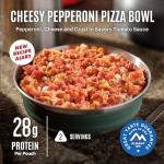 Mountain House Cheesy Pepperoni Pizza Bowl | Freeze Dried Backpacking & Camping Food | 2 Servings