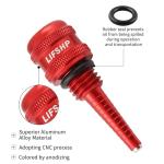 LIFSHP Aluminum Alloy Magnetic Oil Dipstick, for Inverter Generator Wen 55201 Predator 212cc 196cc Yamaha Coleman Westinghouse Champion Ai Power Generac Pulsar-Red