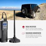 Cobra HHRT50 Handheld CB Radio with Antenna