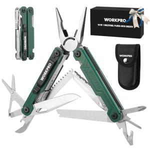 WORKPRO 18-in-1 Stainless Steel Multi-Tool Pliers