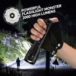 RECHOO S2000 High-Powered LED Flashlight