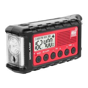 MIDLAND RADIO Emergency Dynamo Crank Radio w Battery