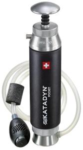 Katadyn Pocket Water Filter for Camping & Emergencies
