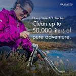 Katadyn Pocket Water Filter for Camping & Emergencies