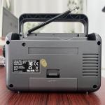 Portable AM/FM Transistor Radio with Loud Speaker, Battery or USB Powered - Compact Emergency Radio for Indoor, Outdoor, Travel & Storms (Model BJL-671)
