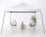 ABCCANOPY Stable Pop up Outdoor Canopy Tent 10 x 10 ft Base / 8 x 8 ft Top, White
