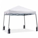 ABCCANOPY Stable Pop up Outdoor Canopy Tent 10 x 10 ft Base / 8 x 8 ft Top, White