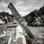 Gerber StrongArm Full Tang Camping Knife - Coyote Brown