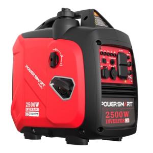 PowerSmart 2500W Portable Inverter Generator - Quiet & Reliable