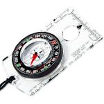 Nihtdoy Multipurpose Outdoor Compass for Hiking, Scouting, Camping, and Navigation - Liquid-Filled, Transparent Base with Measuring Scales, Durable and Compact