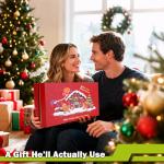 Gifts for Men Dad Him Christmas, Survival Kit 17 in 1, Emergency Survival Gear and Equipment for Fishing Hunting,Christmas Stocking Stuffers, Camping Accessories, Cool Gadget