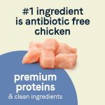 Canidae Pure Petite Premium Freeze-Dried Raw Coated Dog Food for Small Breeds, Real Chicken Recipe, 4 lbs, Grain Free