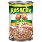 Rosarita No Fat Traditional Refried Beans, 16 oz